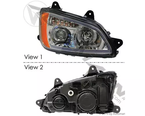 KENWORTH T660 HEADLAMP ASSEMBLY