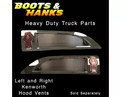 KENWORTH T660 Hood Vents