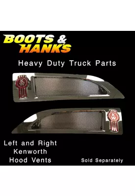 KENWORTH T660 Hood Vents