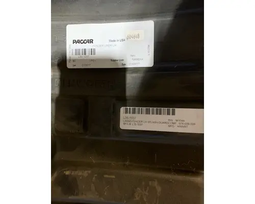 KENWORTH T660 INNER FENDER