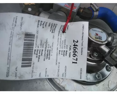 KENWORTH T680 2013-2022 FUEL TANK