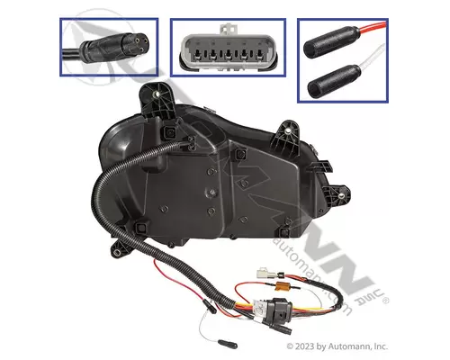KENWORTH T680 2013-2022 HEADLAMP ASSEMBLY