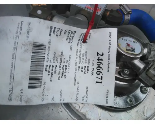 KENWORTH T680 GEN 1 FUEL TANK