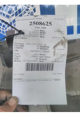 KENWORTH T680 GEN 1 FUEL TANK