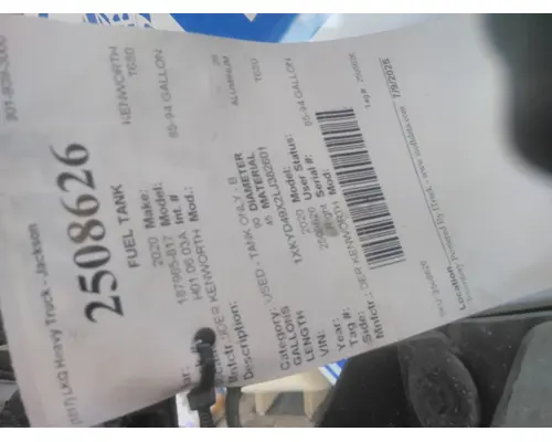 KENWORTH T680 GEN 1 FUEL TANK