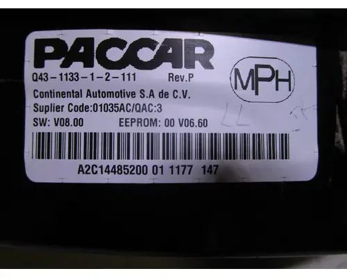 KENWORTH T680_Q43-1133-1-2-111 Instrument Cluster