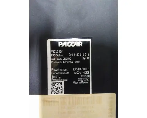 KENWORTH T680 CAB CONTROL UNIT MODULE