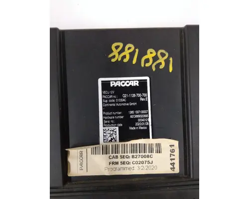 KENWORTH T680 CAB CONTROL UNIT MODULE