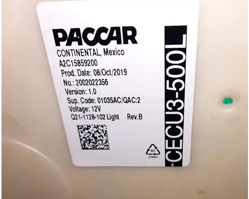 KENWORTH T680 CAB CONTROL UNIT MODULE