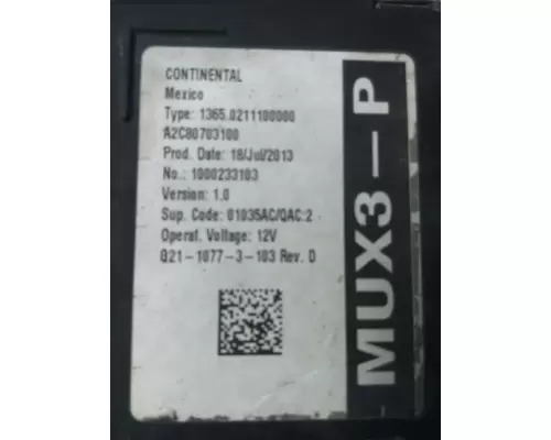 KENWORTH T680 CHASSIS CONTROL MODULE (CCM)