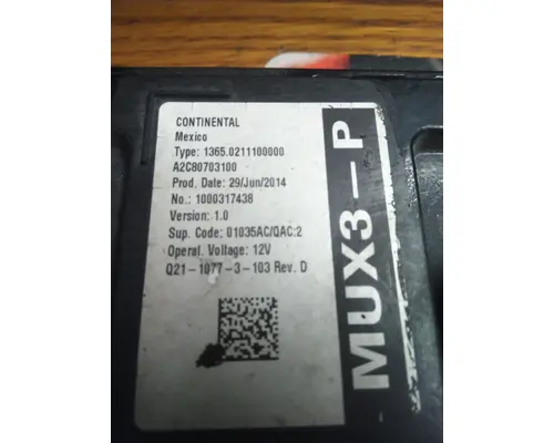 KENWORTH T680 CHASSIS CONTROL MODULE (CCM)