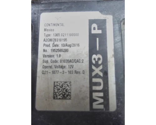 KENWORTH T680 CHASSIS CONTROL MODULE (CCM)