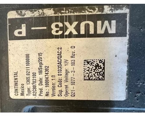 KENWORTH T680 CHASSIS CONTROL MODULE (CCM)