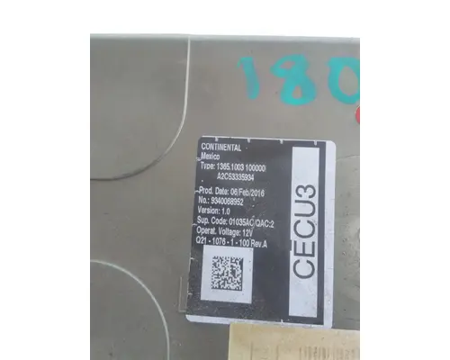 KENWORTH T680 CHASSIS CONTROL MODULE (CCM)