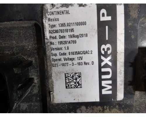 KENWORTH T680 CHASSIS CONTROL MODULE (CCM)