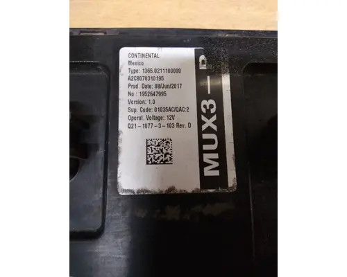 KENWORTH T680 CHASSIS CONTROL MODULE (CCM)