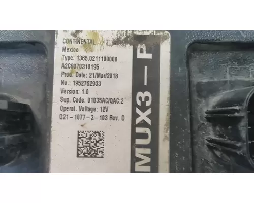 KENWORTH T680 CHASSIS CONTROL MODULE (CCM)
