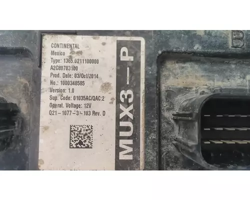 KENWORTH T680 CHASSIS CONTROL MODULE..CCM