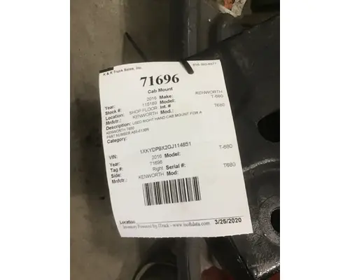 KENWORTH T680 Cab Mount 119