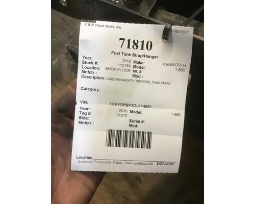 KENWORTH T680 Cab Mount 119