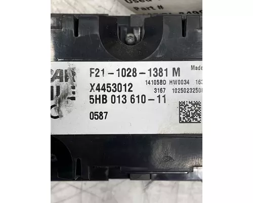 KENWORTH T680 Climate Control