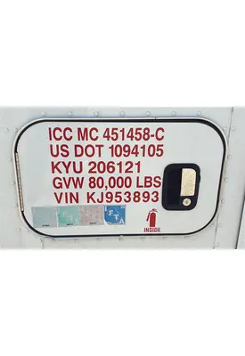 KENWORTH T680 DOOR, COMPARTMENT