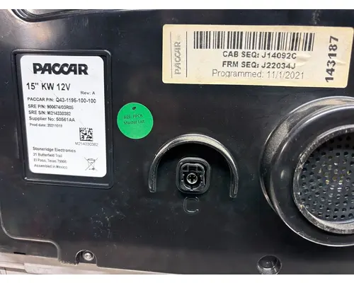 KENWORTH T680 Dash Assembly