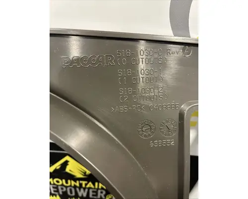 KENWORTH T680 Dash Panel