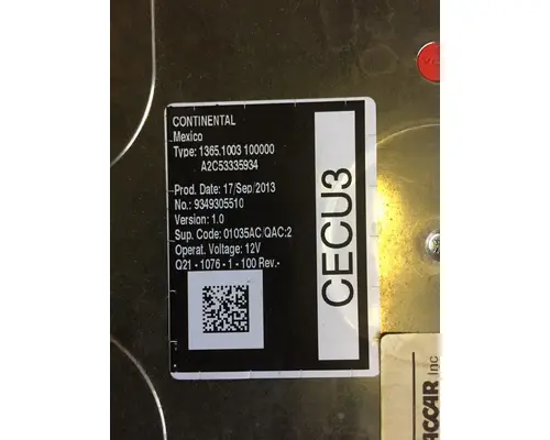 KENWORTH T680 ECM (HVAC)