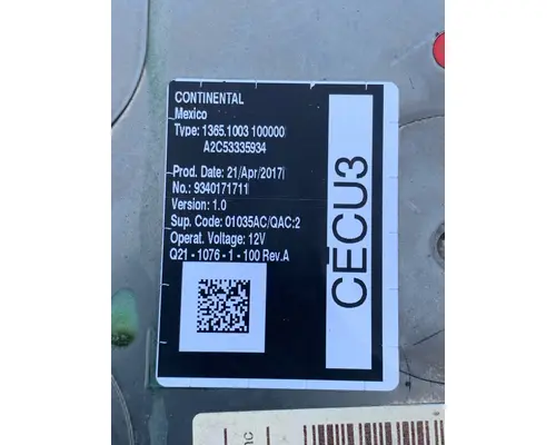 KENWORTH T680 ECM (HVAC)