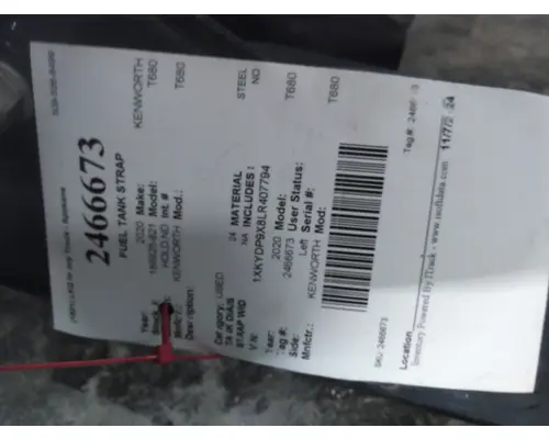 KENWORTH T680 FUEL TANK BRACKET