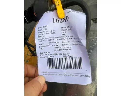 KENWORTH T680 Fuel Tank
