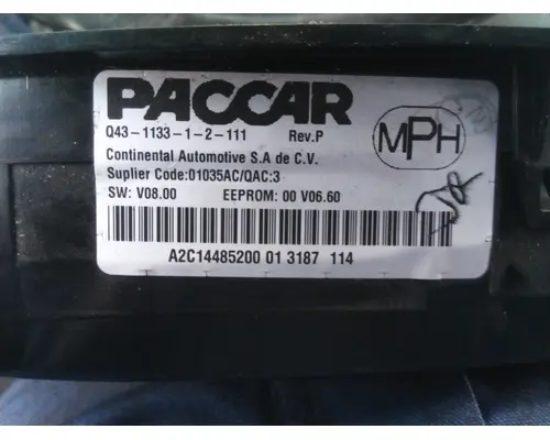 KENWORTH T680 GAUGE CLUSTER