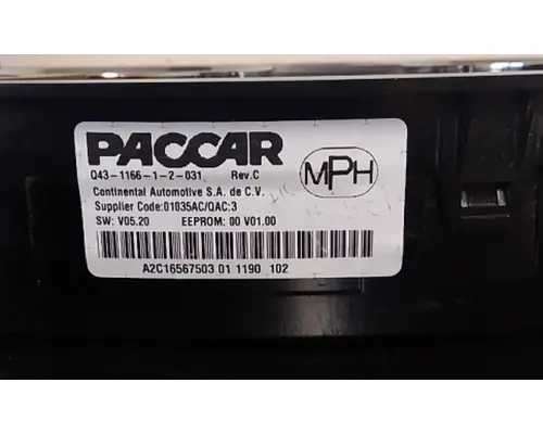 KENWORTH T680 GAUGE CLUSTER