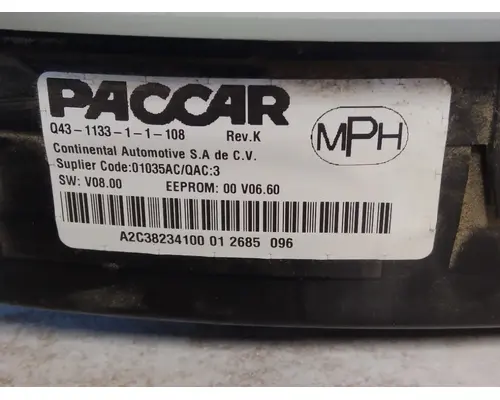 KENWORTH T680 GAUGE CLUSTER