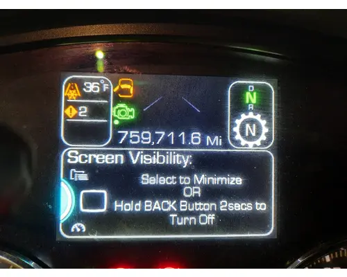 KENWORTH T680 GAUGE CLUSTER