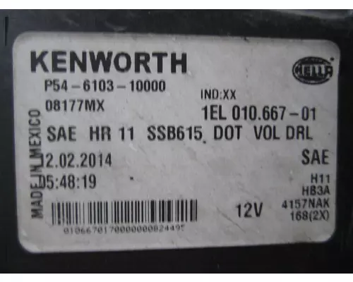 KENWORTH T680 HEADLAMP ASSEMBLY