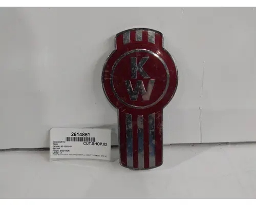 KENWORTH T680 HOOD, SECTION