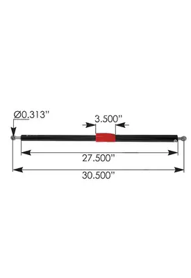 KENWORTH T680 HOOD STRUT
