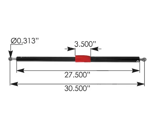 KENWORTH T680 Hood Strut