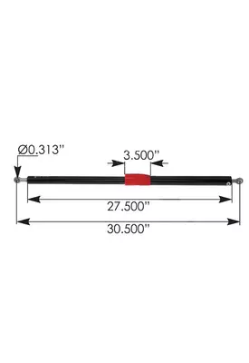 KENWORTH T680 Hood Strut