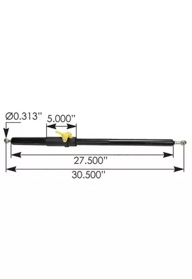 KENWORTH T680 Hood Strut