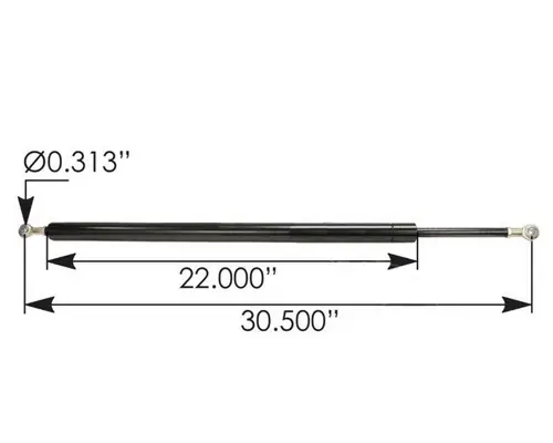 KENWORTH T680 Hood Strut