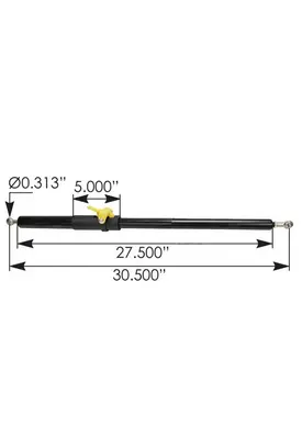 KENWORTH T680 Hood Strut