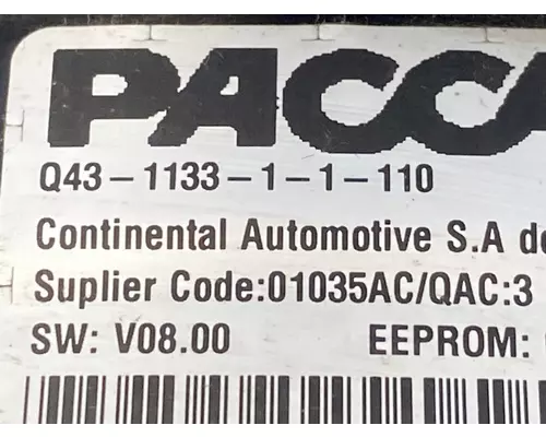 KENWORTH T680 Instrument Cluster