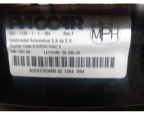 KENWORTH T680 Instrument Cluster