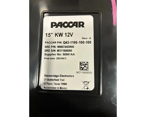 KENWORTH T680 Instrument Cluster