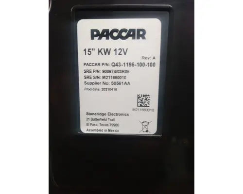 KENWORTH T680 Instrument Cluster