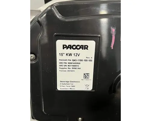 KENWORTH T680 Instrument Cluster