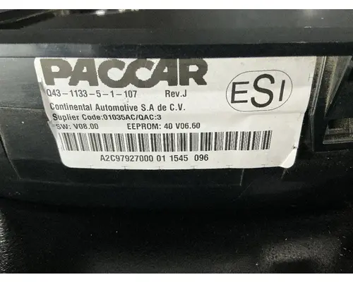 KENWORTH T680 Instrument Cluster